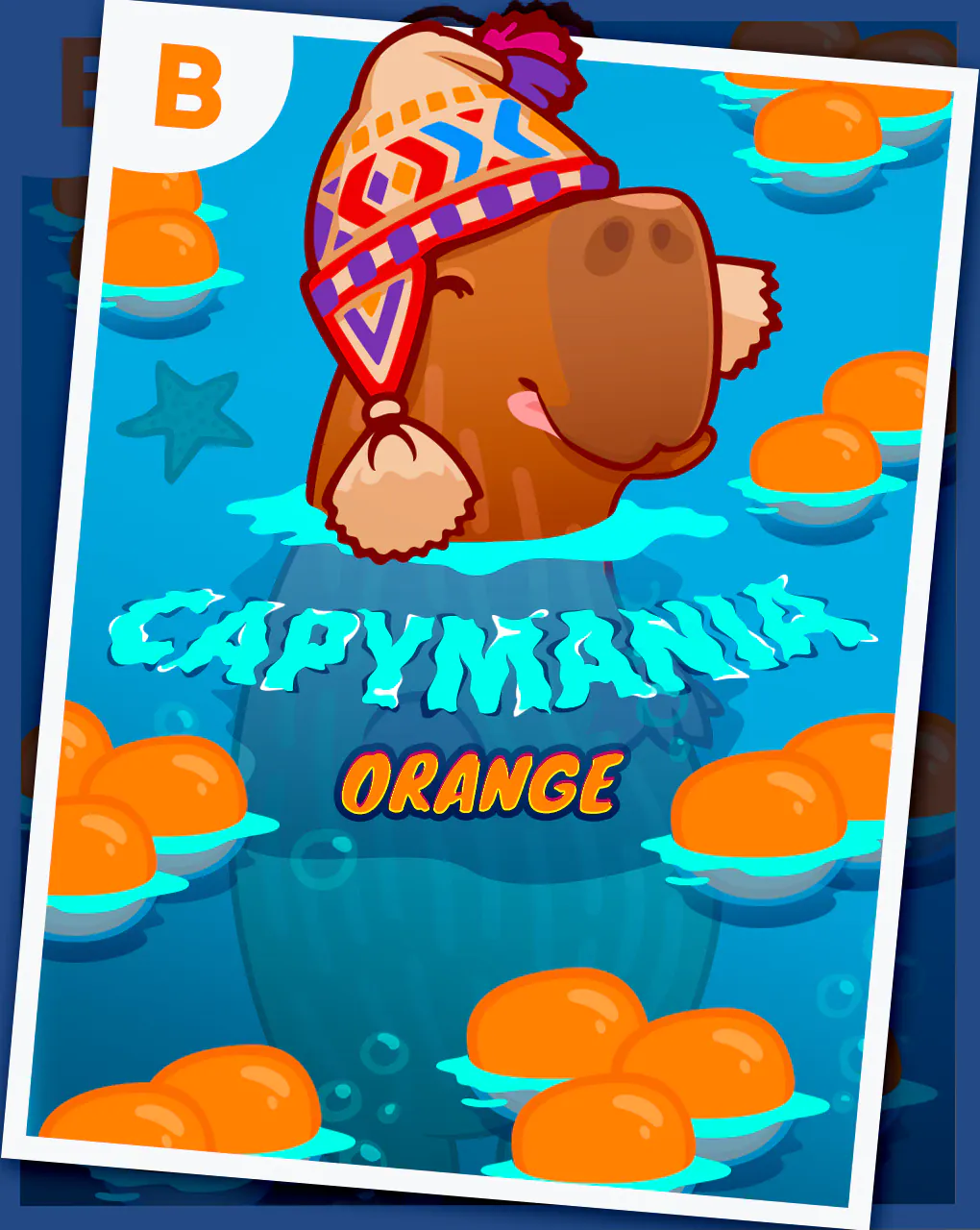 Capymania Orange - HUNIAN138