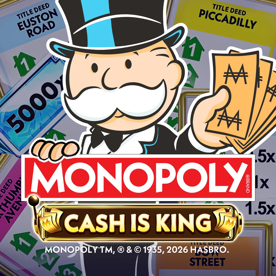 Redtiger : Monopoly Cash Is King - HUNIAN138