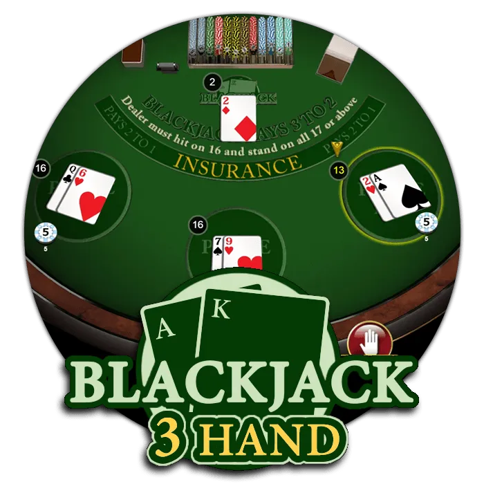 Blackjack 3 Hand - HUNIAN138
