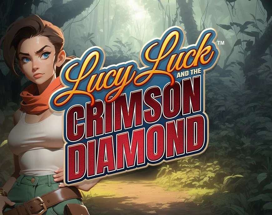 Slotmill : Lucy Luck and the Crimson Diamond - HUNIAN138