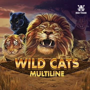 Redtiger : Wild Cats Multiline - HUNIAN138